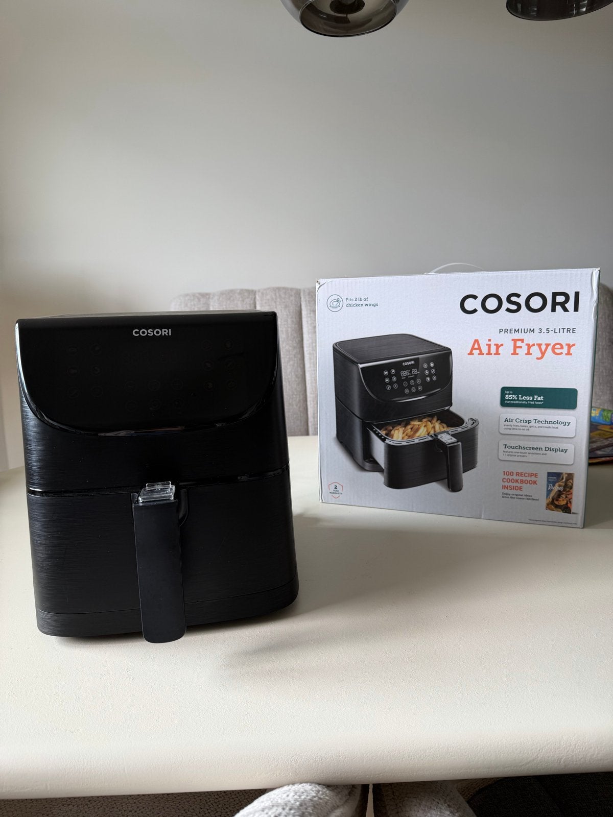 Cosori Premium 3.5-Liter Airfryer - Zo goed als nieuw, Ophalen, Zo goed als nieuw, Airfryer, 750 t/m 999 gram