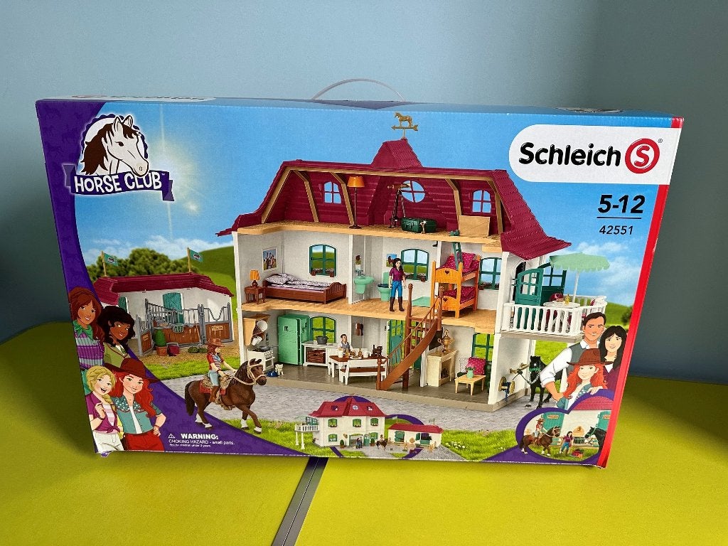 Schleich Horse Club Lakeside Manege (42551), Kinderen en Baby's, Speelgoed | Overig, Zo goed als nieuw, Jongen of Meisje, Ophalen of Verzenden