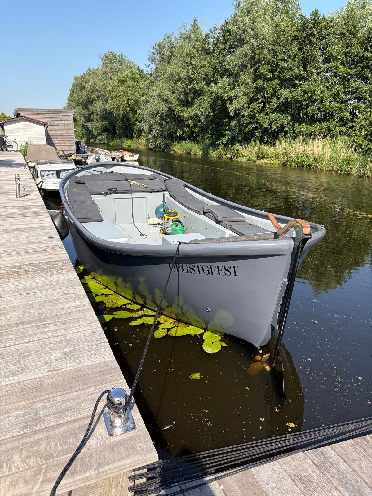 Harding reddingssloep 8M lang Volledige refit met trailer, Ophalen, Overige merken, Binnenboordmotor, Diesel