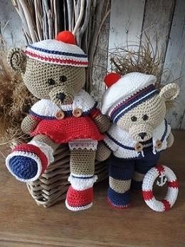 Funny bears Rody & Amy, Ophalen of Verzenden, Nieuw, Haken, Overige typen