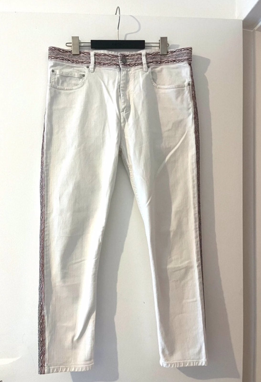 Isabel marant jeans, Wit, Ophalen of Verzenden, Zo goed als nieuw, W30 - W32 (confectie 38/40)