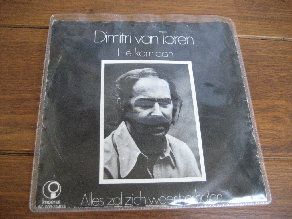 70s nl dimitri v tooren he kom aan blijf niet staan, Ophalen of Verzenden, Gebruikt, 7 inch, Nederlandstalig