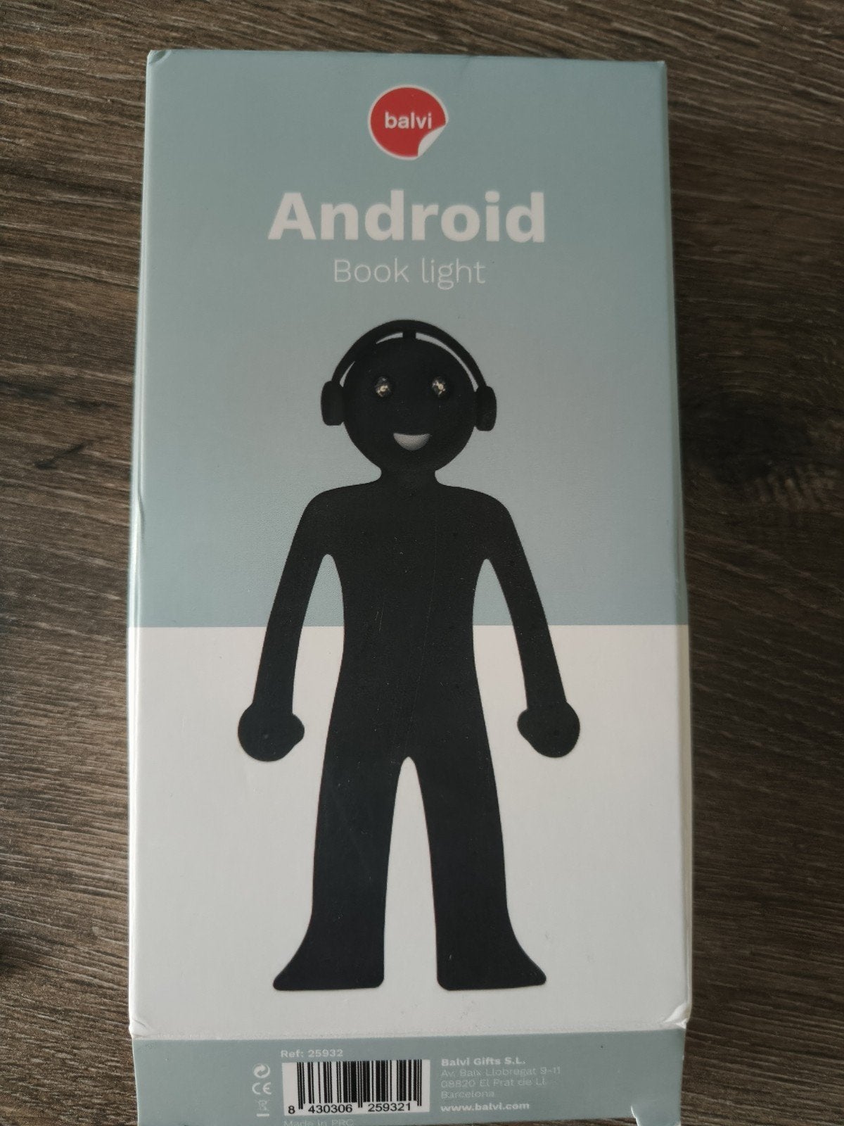 Balvi Android Boeklampje, Ophalen of Verzenden, Nieuw