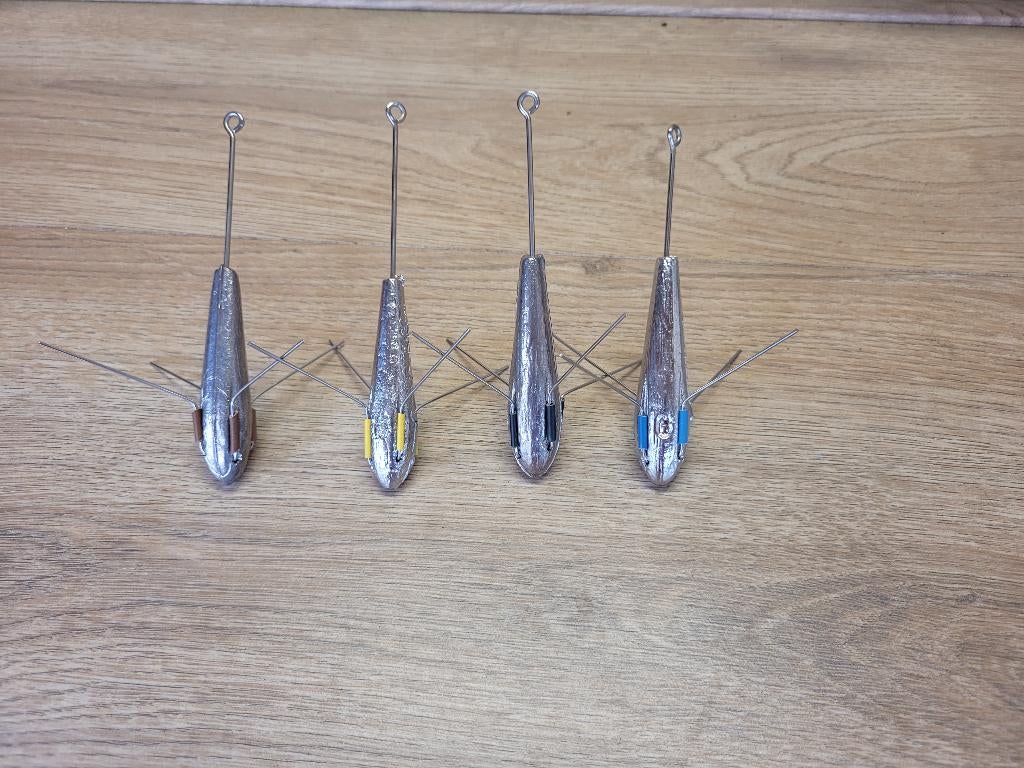 Te koop DCA klapankerlood 150/170/200 gram € 1,40, Watersport en Boten, Hengelsport | Zeevissen, Ophalen of Verzenden, Nieuw