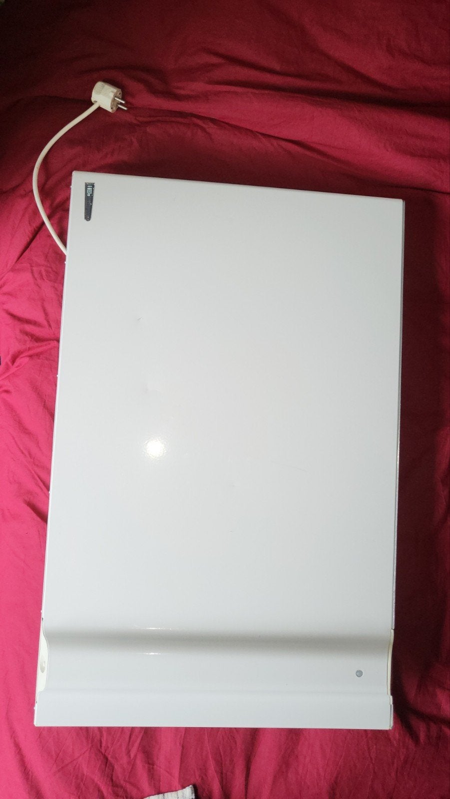 Klima 10 Witte Radiator 1000W - Digitaal & Badkamergeschikt, Ophalen, Radiator, 80 cm of meer