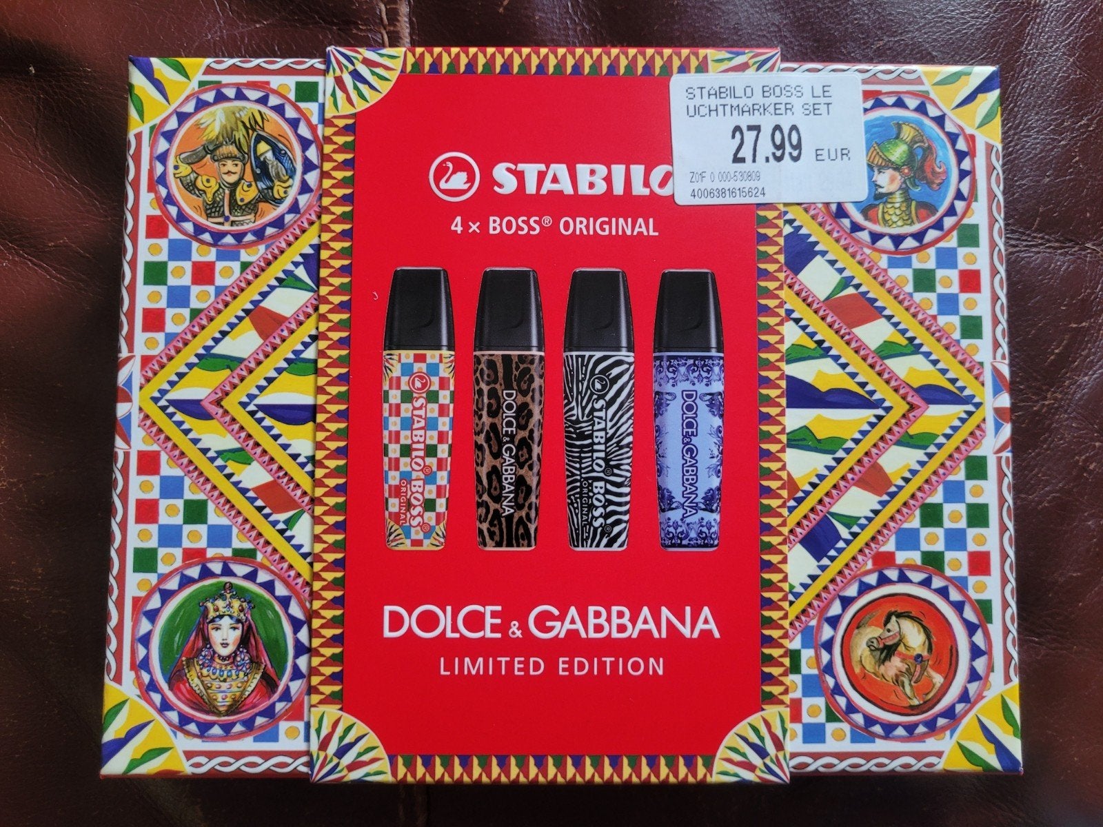 Dolce & Gabbana, stabilo special edition markeerstiften, Sport en Fitness, Darts, Ophalen of Verzenden, Nieuw, Pijlen