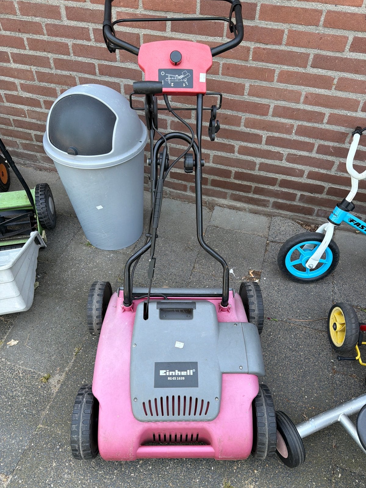 Einhell Elektrische Grasmaaier BG-EL 1639 - Gebruikt, Ophalen, Cirkelmaaier, Gebruikt, Elektrische grasmaaier