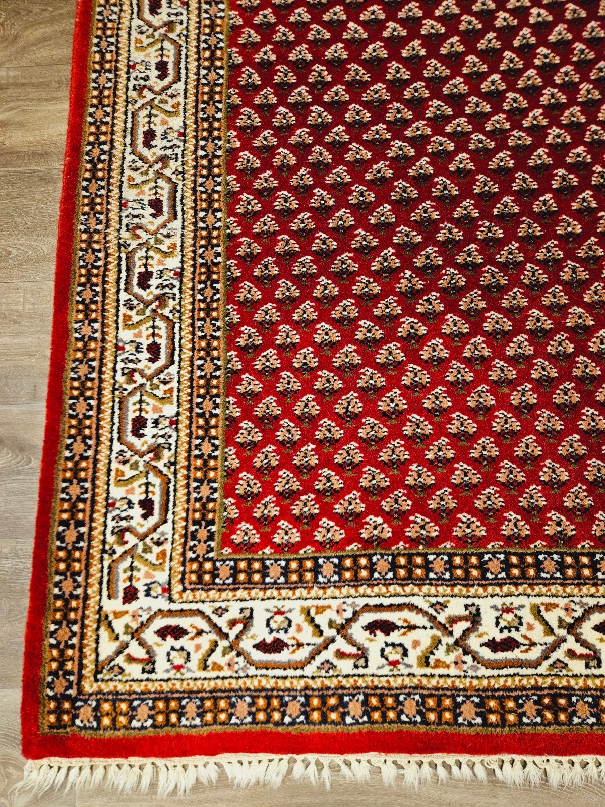 Perzisch Handgeknoopt Sarough Mir Tapijt. UITVERKOOP!, 100 tot 150 cm, Perzisch, 200 cm of meer, Ophalen of Verzenden