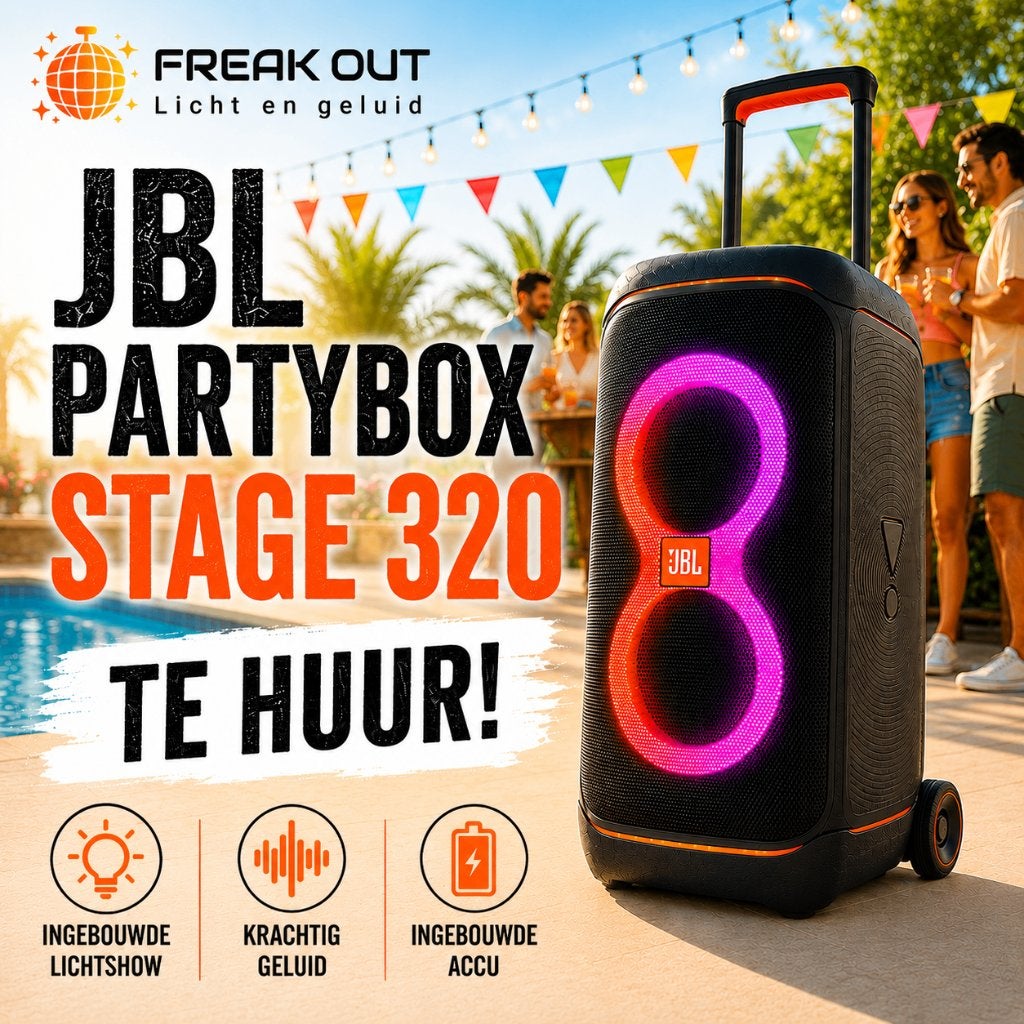 Partyspeaker huren? – JBL PartyBox voor jouw feest!, Hobby en Vrije tijd, Feestartikelen | Verhuur, Ophalen, Overige