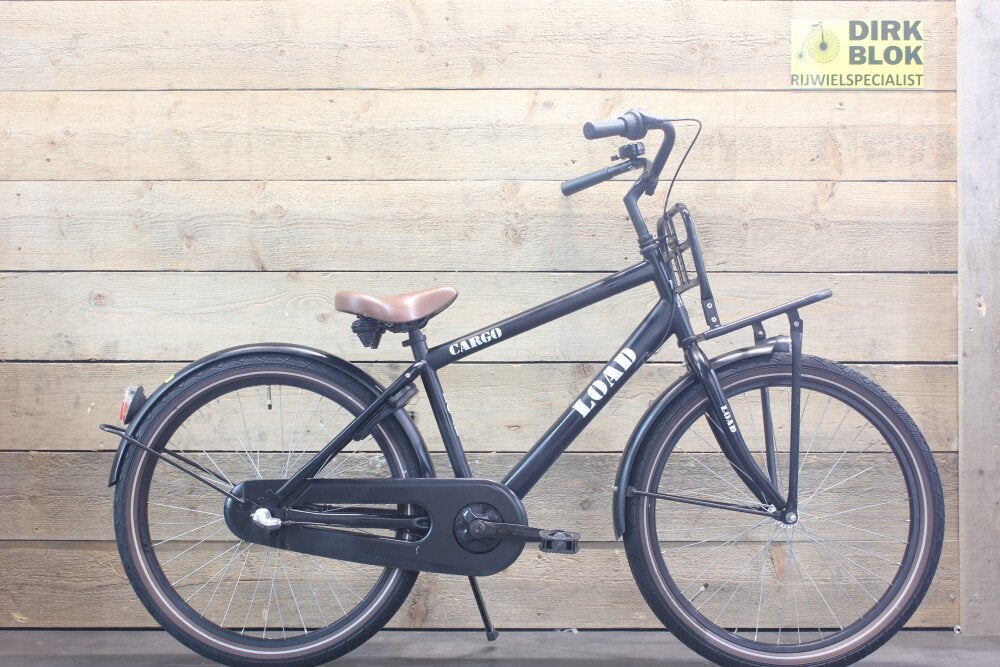 24 inch Load Cargo transportfiets 3v zwart + 3 mnd garantie, Fietsen en Brommers, Niet ingevuld, Gebruikt, Niet ingevuld, Niet ingevuld