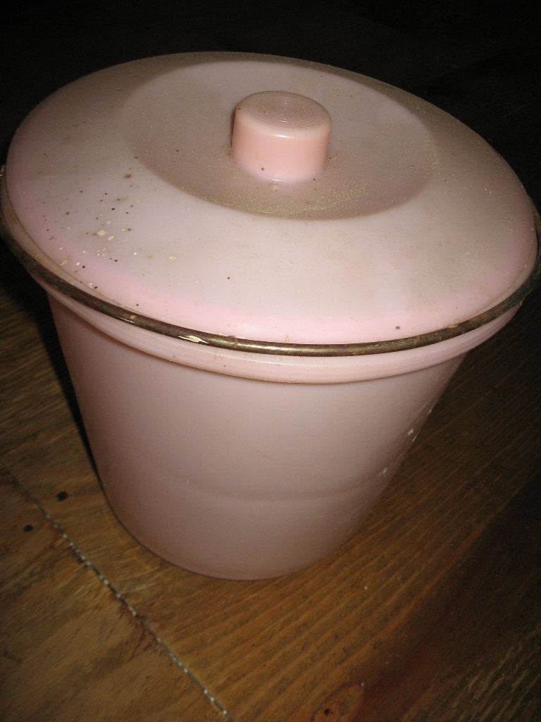 Toiletemmer, handig voor op de camping. Bekijk ook mijn and, Ophalen of Verzenden, Gebruikt