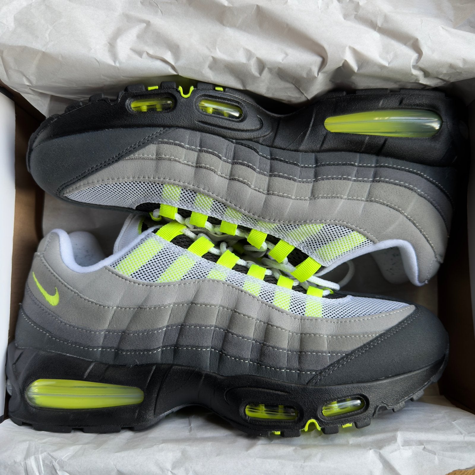 Nike Air Max 95 Neon OG EU45/US11, Overige kleuren, Verzenden, Sneakers of Gympen, Zo goed als nieuw