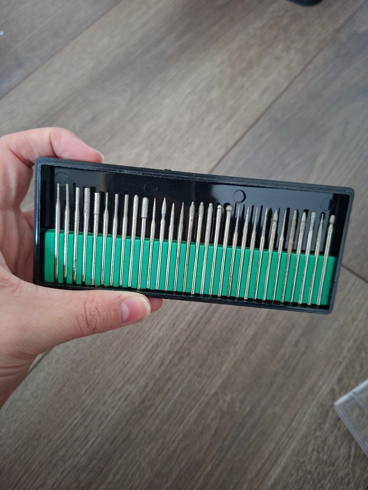 Nagelvijl bitjes nailart spullen beauty salon, Ophalen of Verzenden, Zo goed als nieuw, Wit, Handen en Nagels