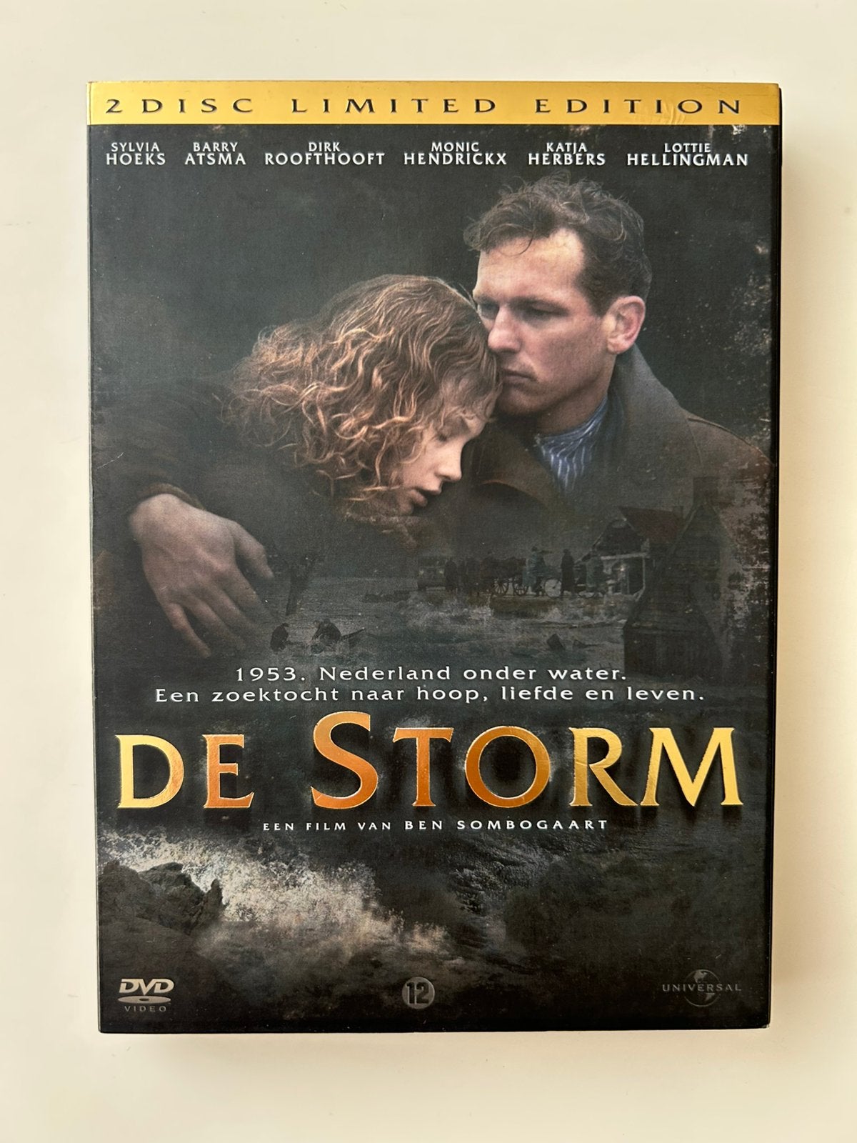 -De Storm- 2 Disc Limited Edition-regie Ben Sombogaart, Cd's en Dvd's, Dvd's | Nederlandstalig, Bonusmateriaal, Nederlands, Drama