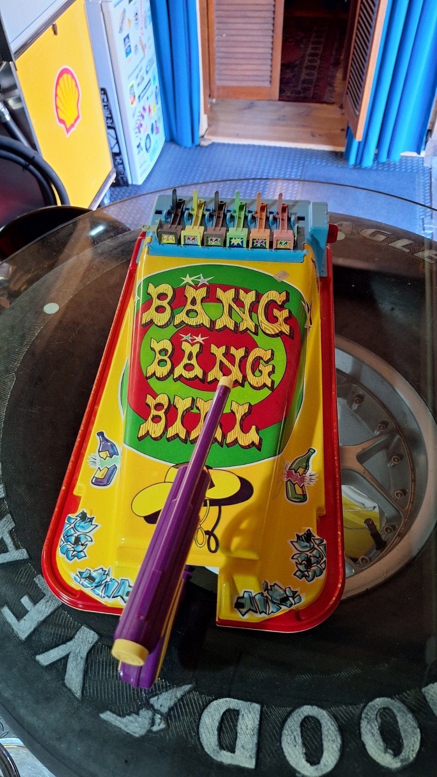 Vintage  "Bang Bang Bill"  schietspel (1960-7, Ophalen of Verzenden