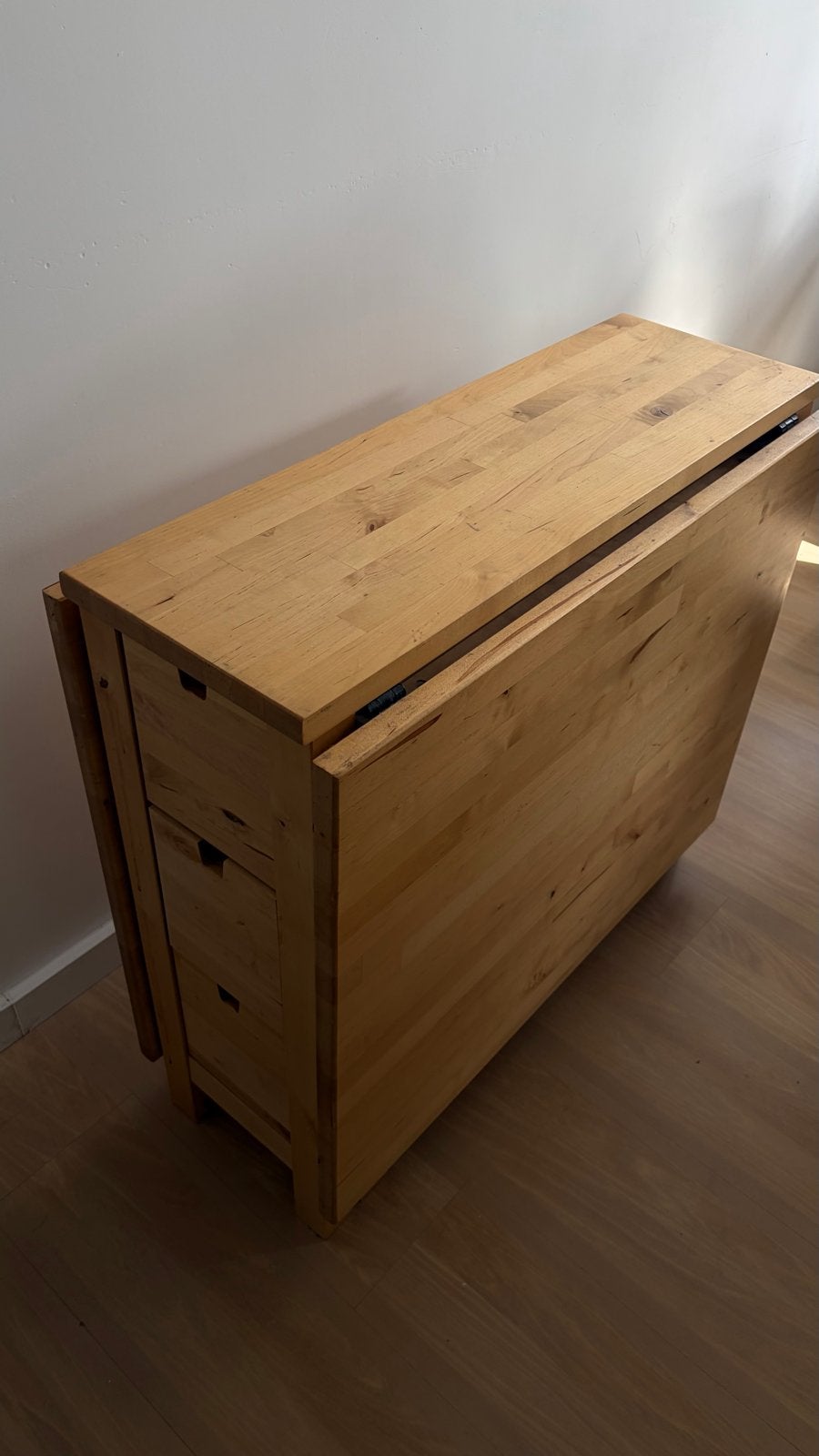 IKEA NORDEN Klaptafel Berken - Compact en Praktisch, Ophalen, Gebruikt, 50 tot 100 cm, 150 tot 200 cm
