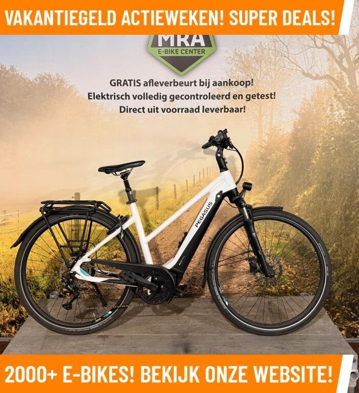 Pegasus Premio Elektrische fiets met BOSCH midden motor!, Overige merken, Zo goed als nieuw, 51 tot 55 cm, 50 km per accu of meer
