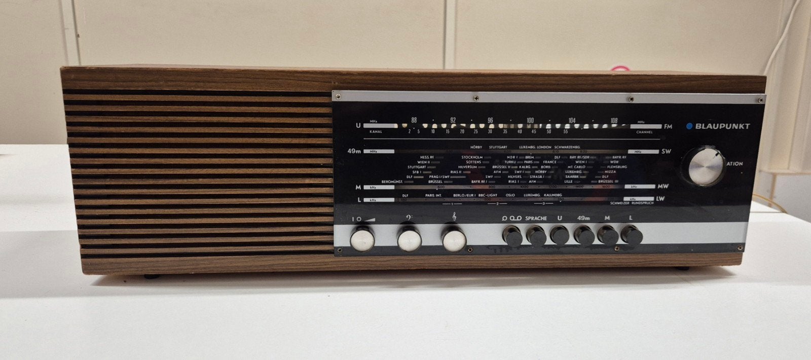 Blaupunkt Verona Radio - Vintage Transistorradio, Audio, Tv en Foto, Ophalen, Gebruikt, Transistorradio