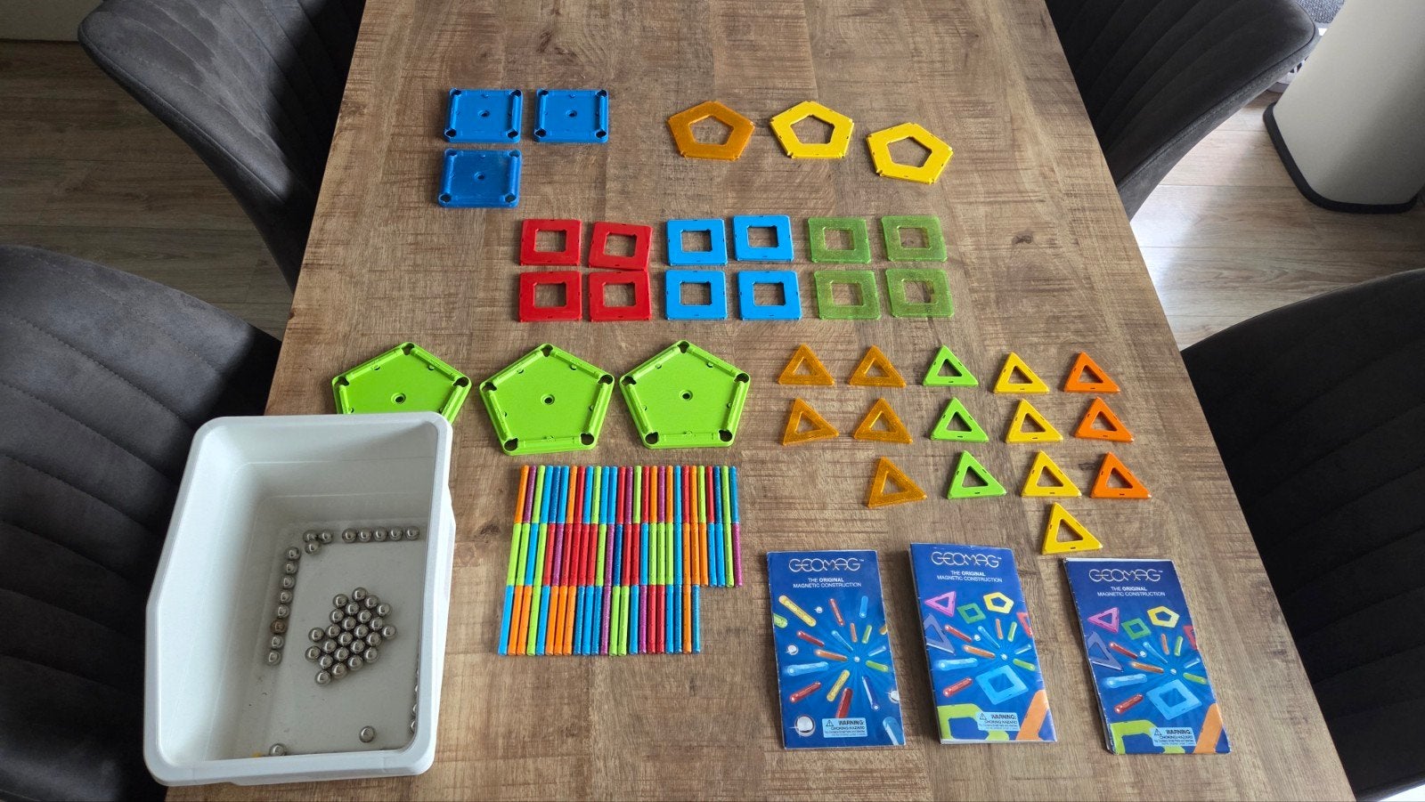 Grote set Geomag magnetisch constructiespeelgoed, Ophalen
