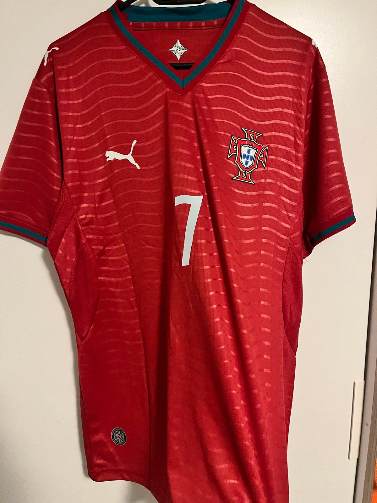 Portugal WK 2026 Ronaldo maat L, Ophalen of Verzenden, Nieuw, Rood, Voetbal