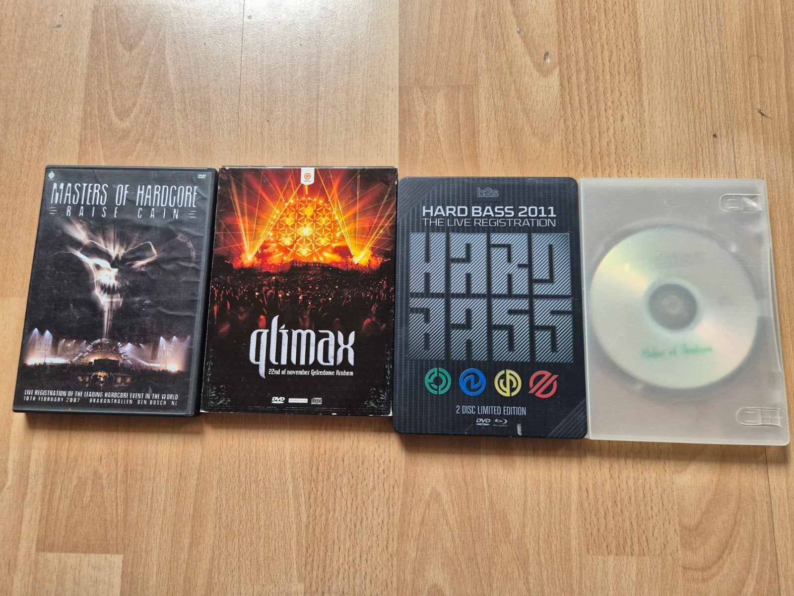 Hardcore en Hardstyle DVD's - Masters of Hardcore, Ql, Ophalen, Gebruikt, Concert, Inclusief doosje