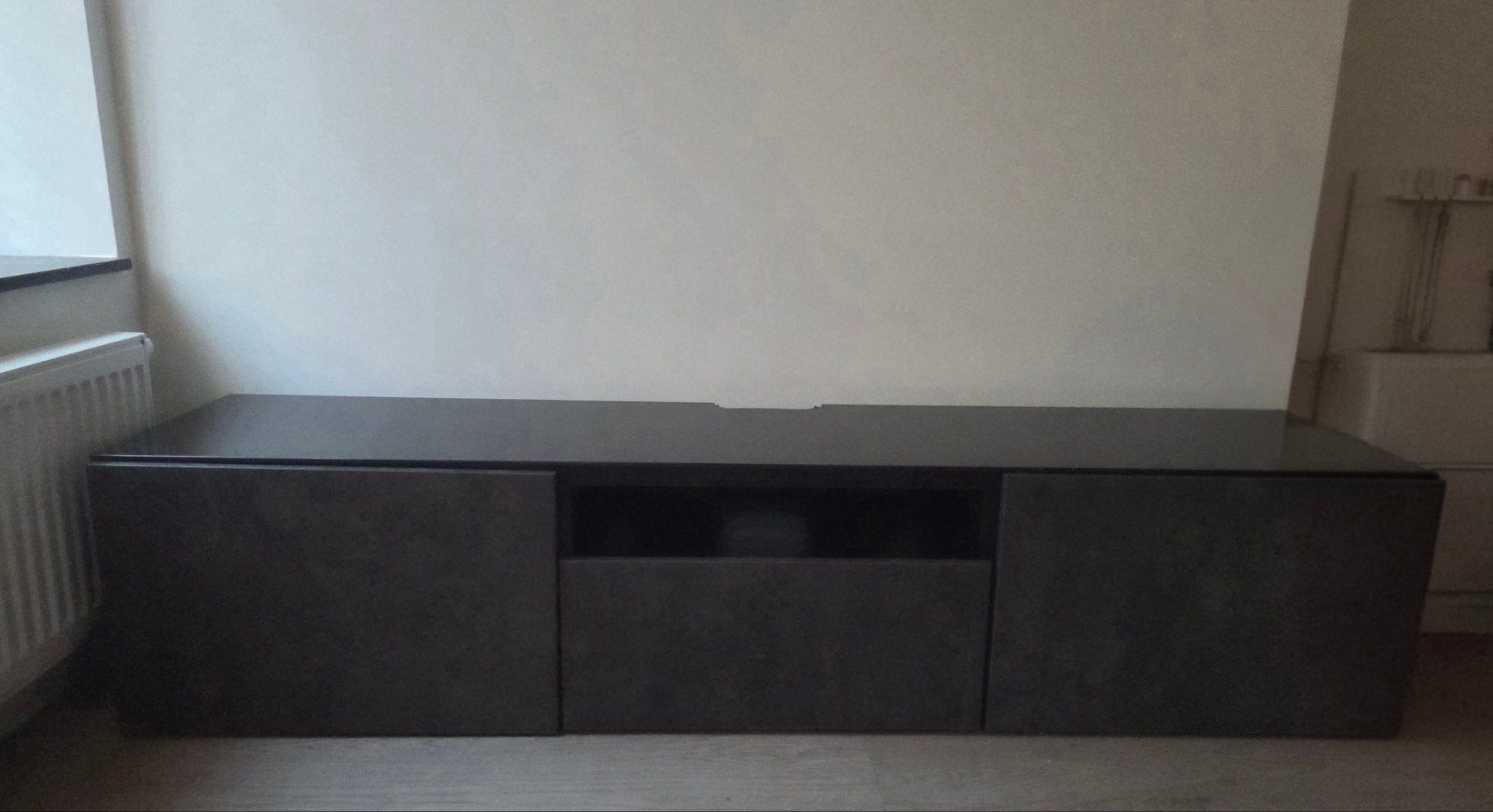 Ikea Besta tv meubel - Zeer goede staat, Huis en Inrichting, Woonaccessoires | Cd- en Dvd-rekken, Ophalen, Zo goed als nieuw