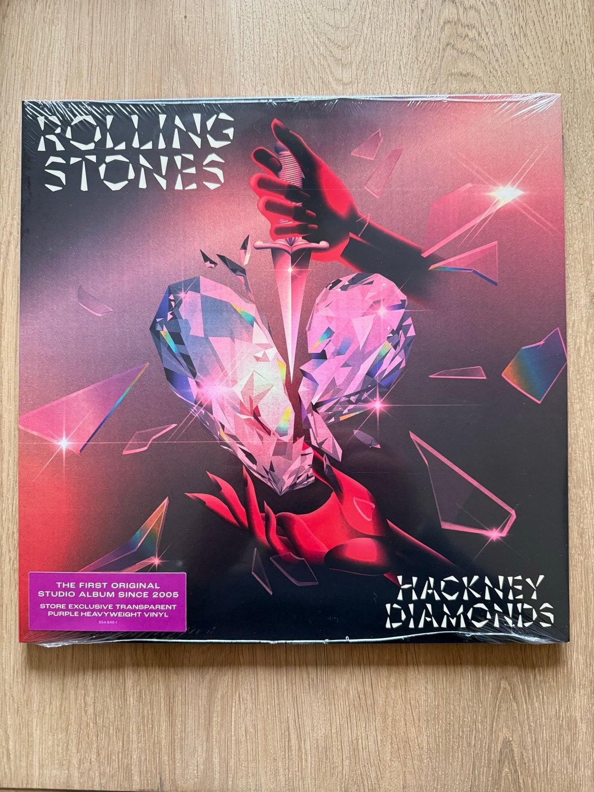 Rolling Stones - Hackney Diamonds (Paars Vinyl), LP, Rock, Colored vinyl, Ophalen of Verzenden