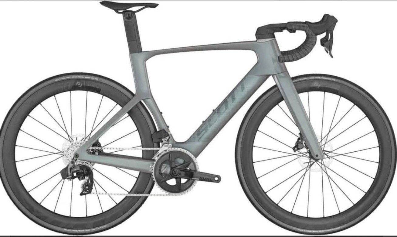 Scott Foil RC 20 racefiets - SRAM, Fietsen en Brommers, 28 inch, Aluminium, Zo goed als nieuw, Meer dan 20 versnellingen