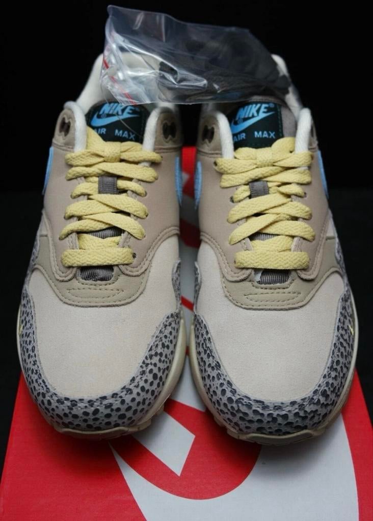 Nike Air Max 1 Safari Cobblestone DS maat 36, Overige kleuren, Nieuw, Ophalen of Verzenden, Sneakers of Gympen