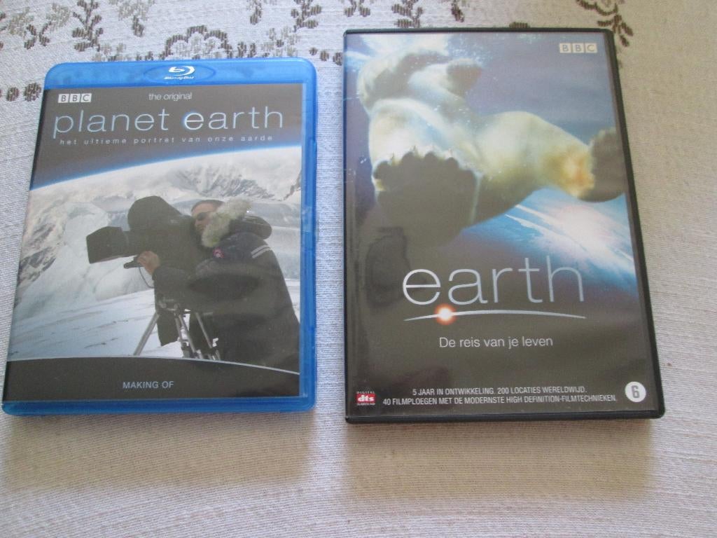earth de reis van je leven en the making of planet earth BBC, Cd's en Dvd's, Blu-ray, Ophalen of Verzenden, Zo goed als nieuw