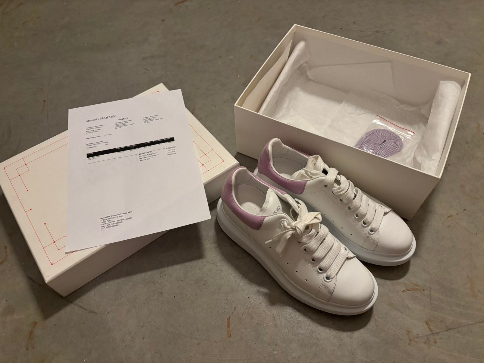 Originele nieuwe alexander mcqueen, Kleding | Dames, Wit, Nieuw, Ophalen of Verzenden, Sneakers of Gympen