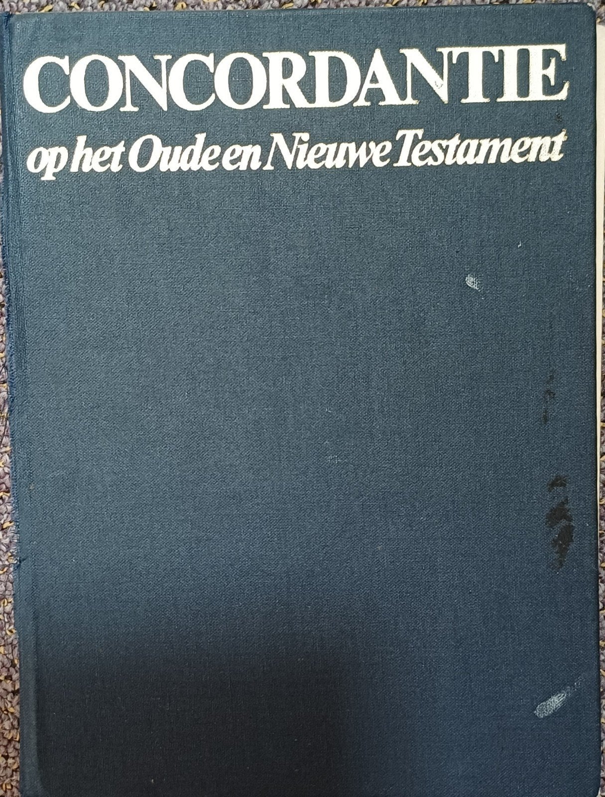 Concordantie op het Oude en Nieuwe Testament, Boeken, Ophalen of Verzenden, Gelezen, Onbekend, Christendom | Katholiek