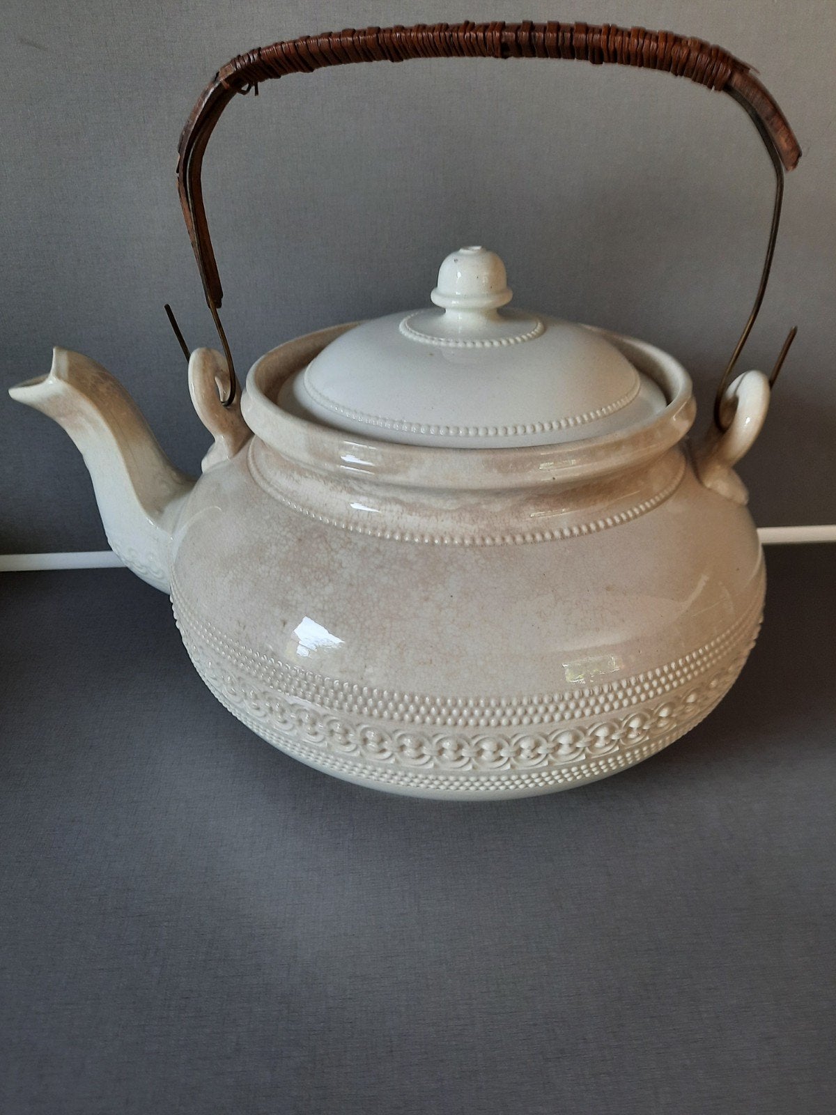 Antieke chocoladeketel P. Regout 1836 - Maastricht, Ophalen of Verzenden
