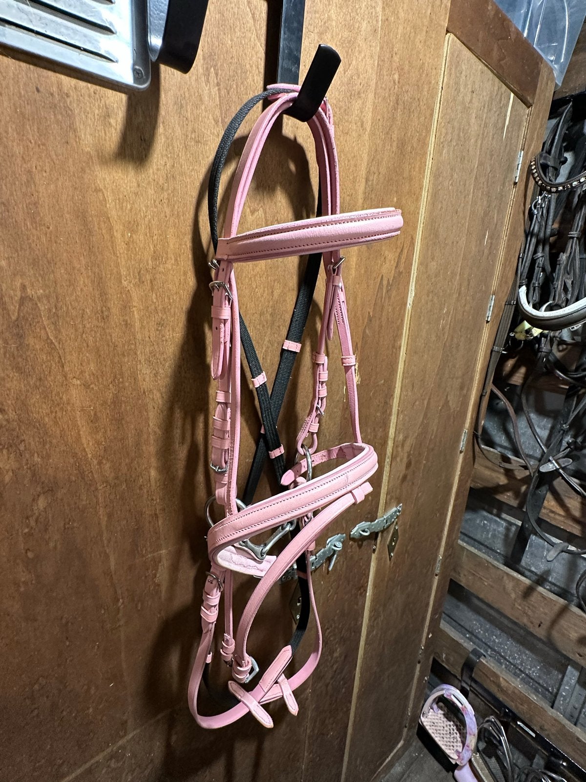 Roze Hoofdstel Pony/cob NIEUW met bit en teugels, Dieren en Toebehoren, Ophalen of Verzenden