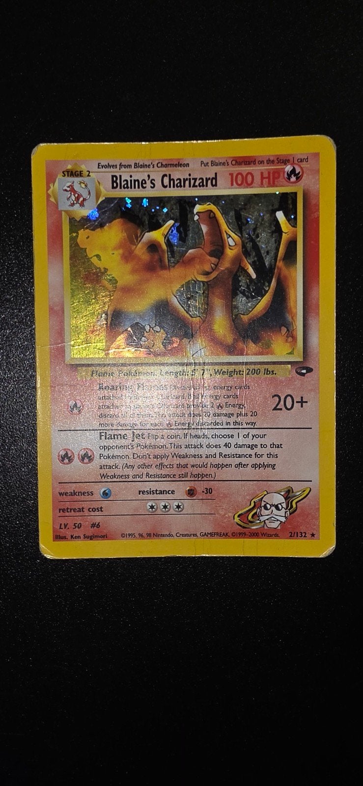 Blaine's Charizard, Ophalen of Verzenden, Gebruikt
