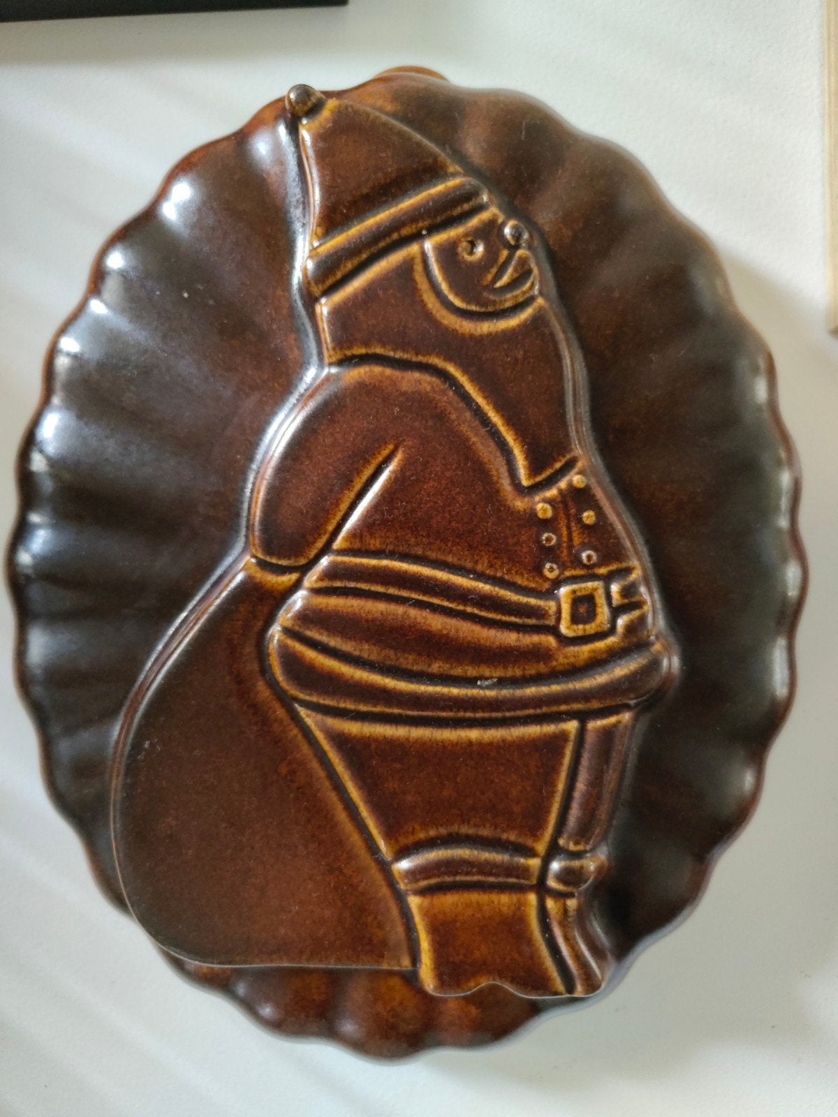 Vintage West Germany Gres Puddingvorm, Ophalen of Verzenden