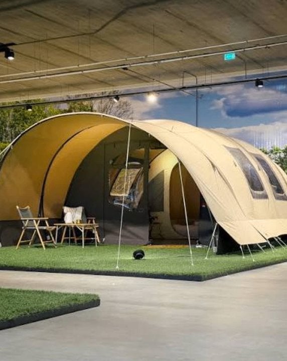 Last-minute: nieuwe Velduil tunneltent Vlieland (4per +baby), Caravans en Kamperen, Tenten, Ophalen, Nieuw, Tot en met 5