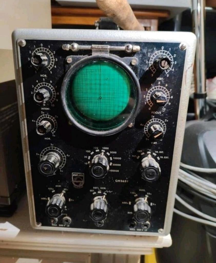 Oscilloscoop Philips type gm5659, Ophalen