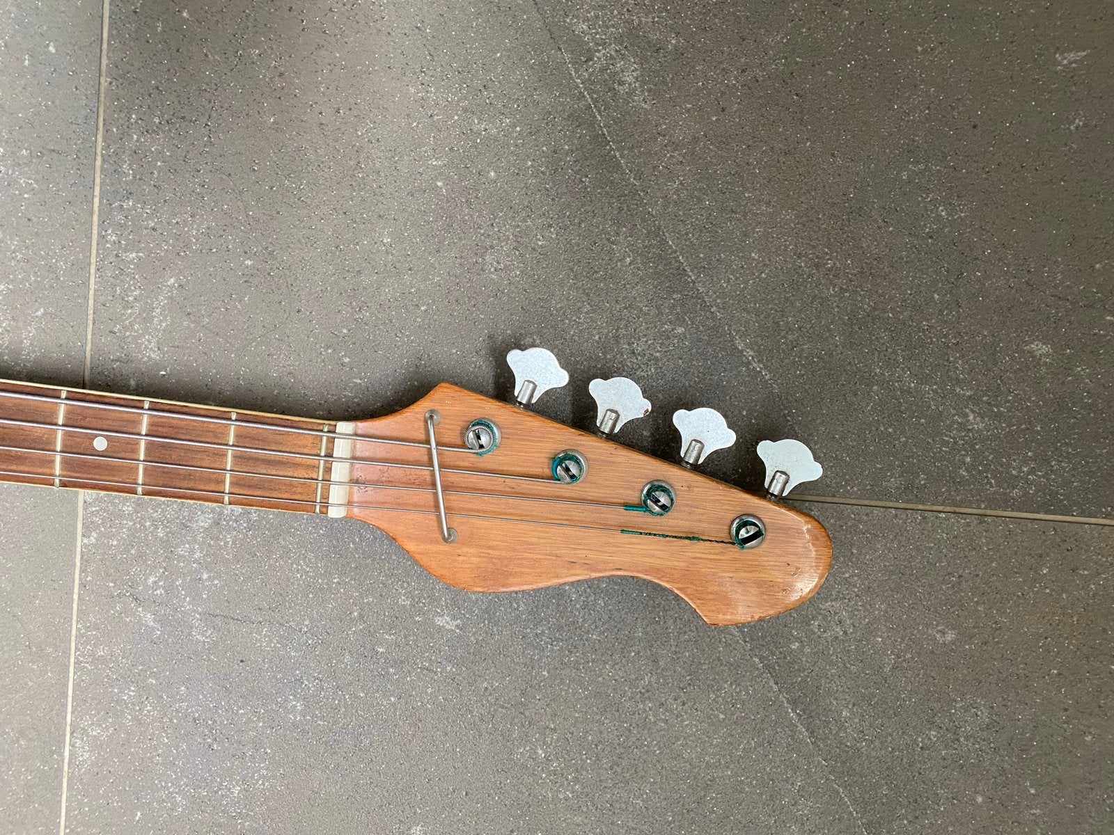 Vintage Elektrische Basgitaar - Sunburst, Ophalen, Gebruikt, Elektrisch