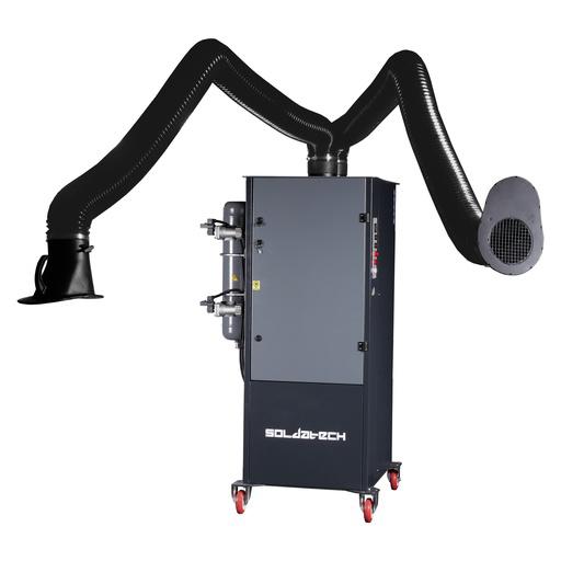 Mobiele lasdampafzuiging 1,1 kW jetpuls met 2 afzuigarmen, Ophalen, Nieuw