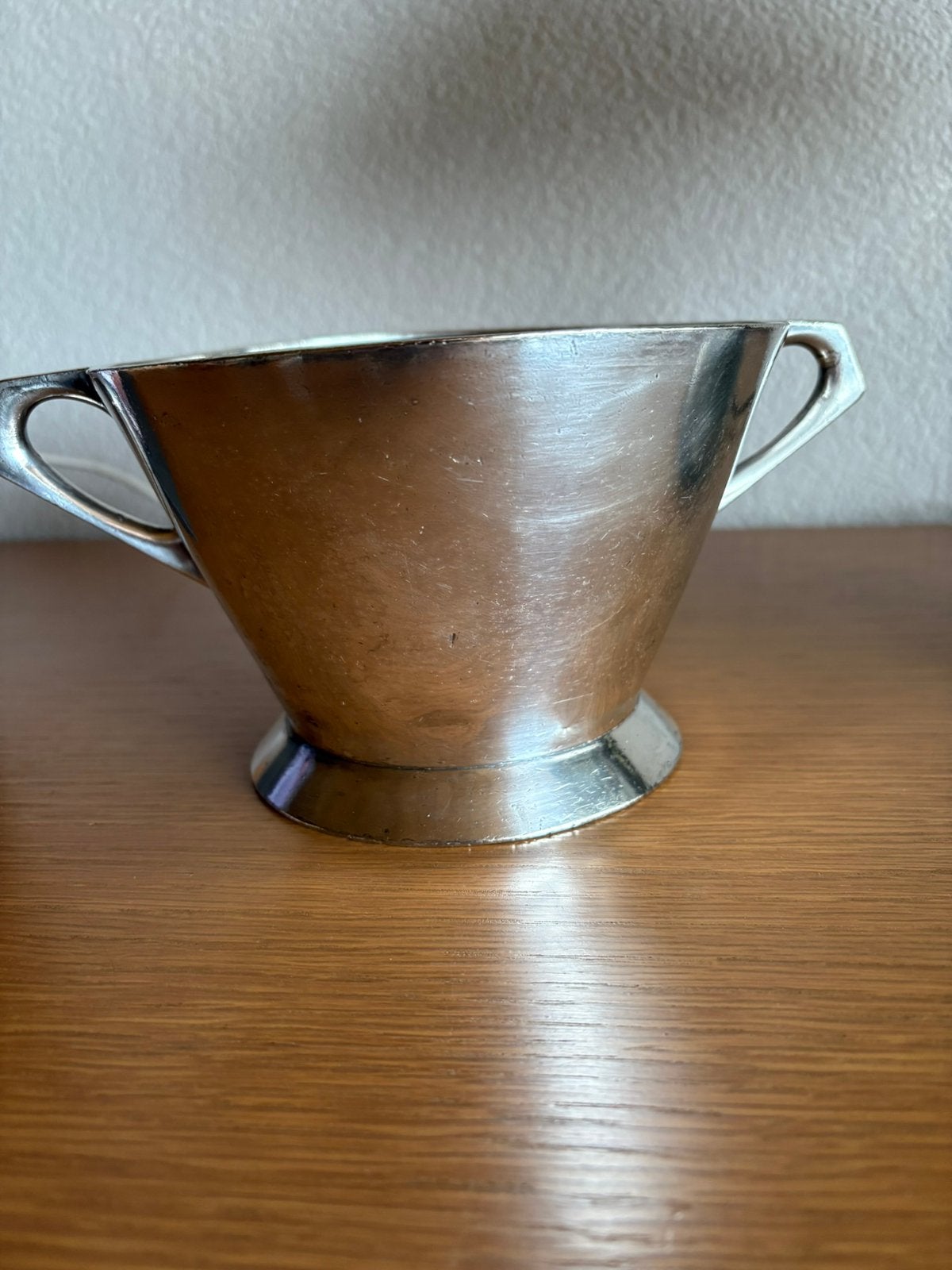antieke Hollandia kom, izgst Art deco stijl., Antiek en Kunst, Ophalen of Verzenden, Zilver