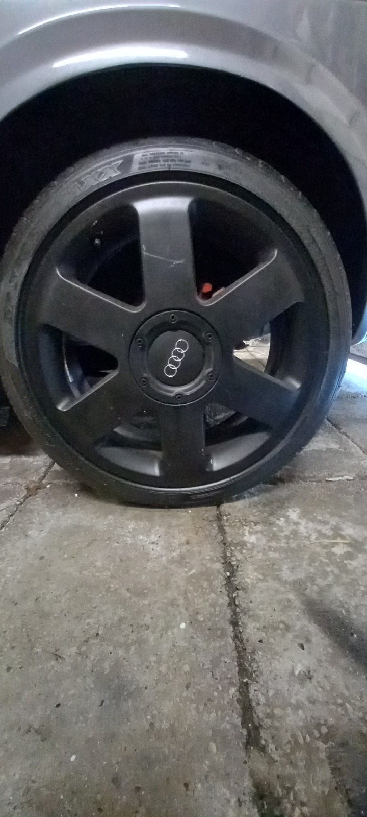 Audi TT Velgen 5x100 met Dunlop SP Sport 215/40 R17, Ophalen, Banden en Velgen, 17 inch, Personenwagen