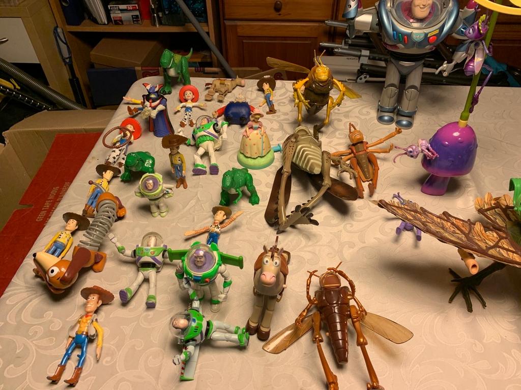 Grote verzameling Toy Story figuren en speelgoed, Ophalen of Verzenden, Gebruikt