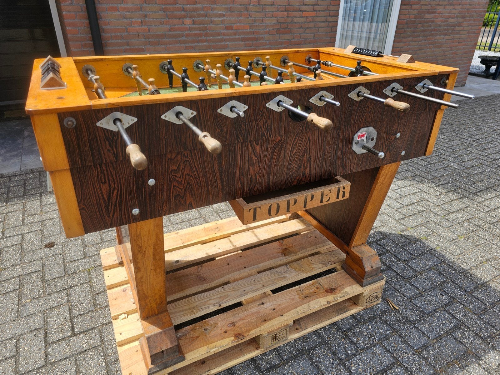 Topper voetbaltafel  / Tafelvoetbal, Ophalen, Gebruikt, Overige typen
