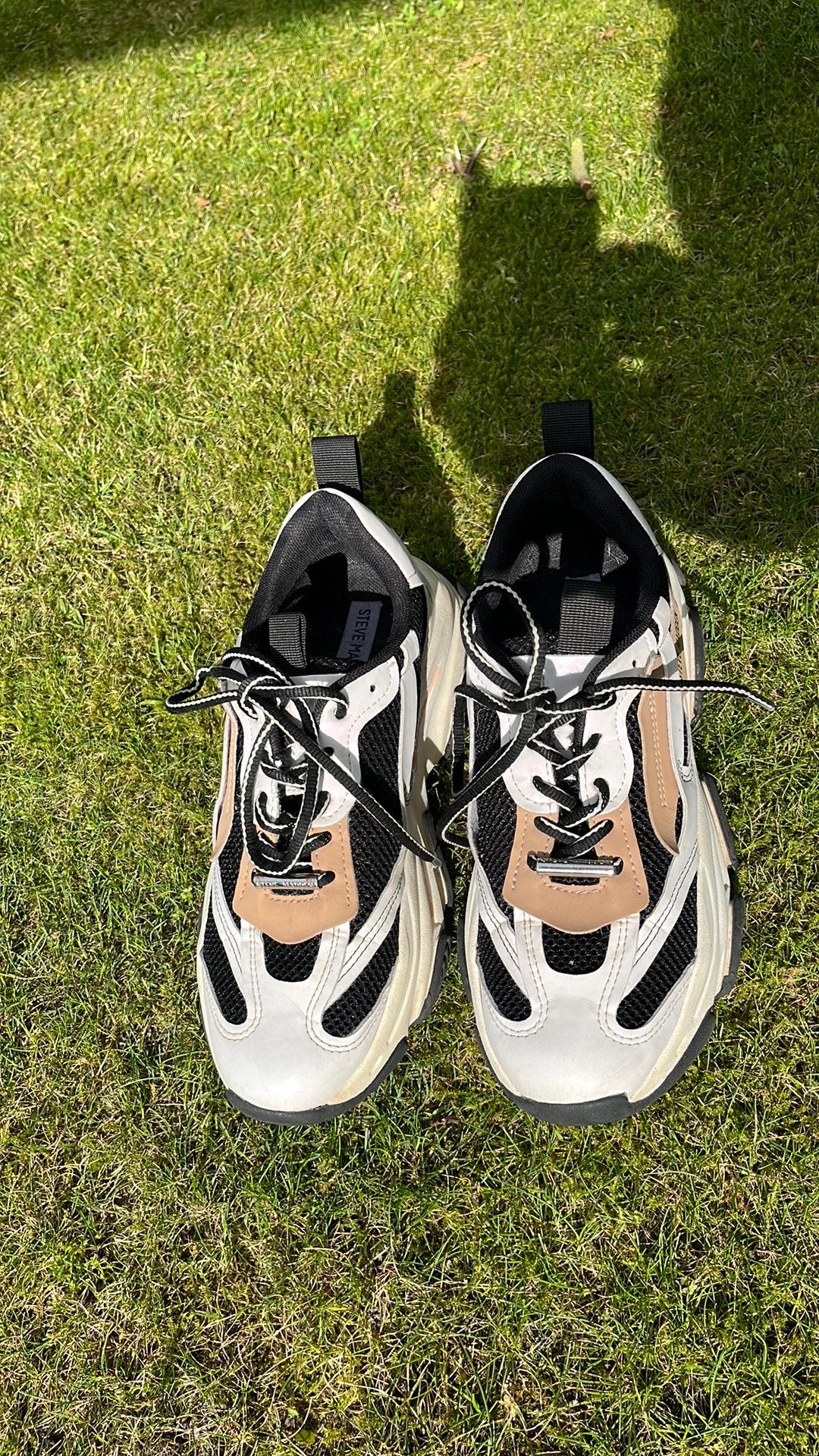 Beige steve madden sneakers maat 40, Beige, Ophalen of Verzenden, Sneakers of Gympen, Gedragen