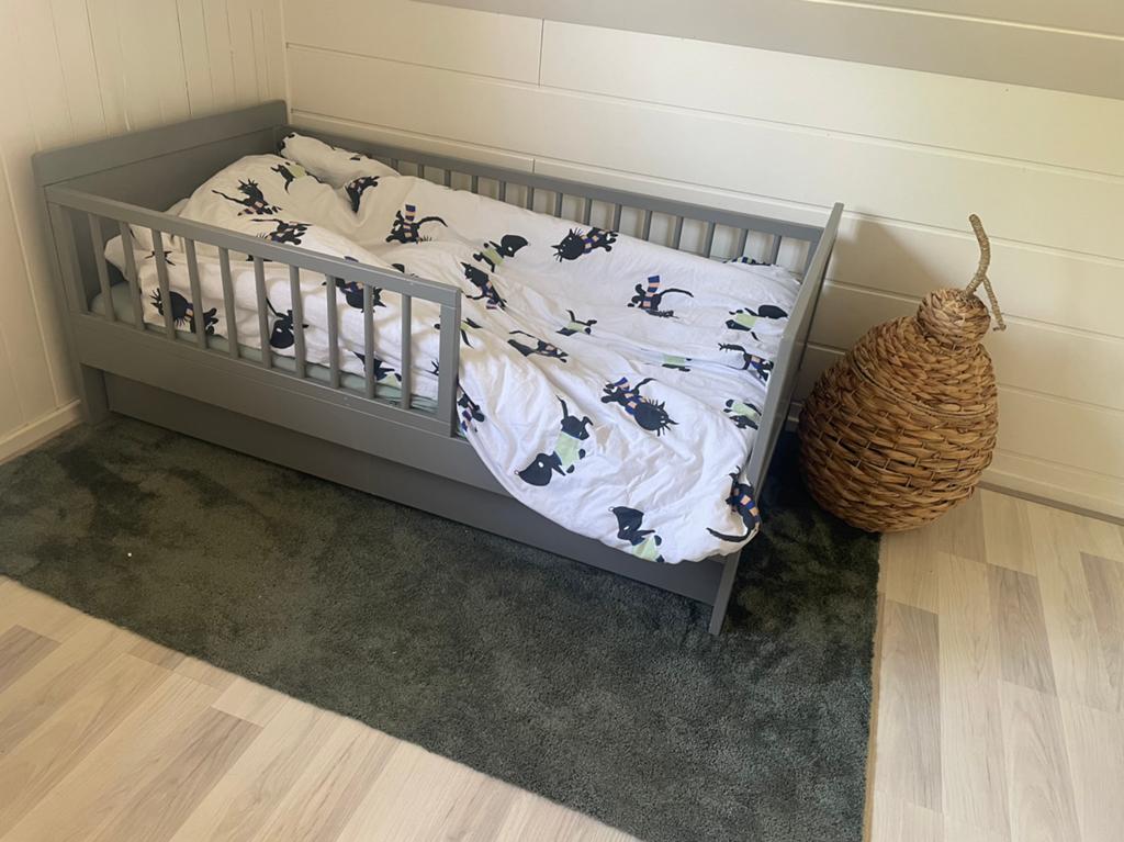 Petite amelie peuterbed incl lade, Ophalen, Zo goed als nieuw, 140 tot 160 cm, 70 tot 85 cm