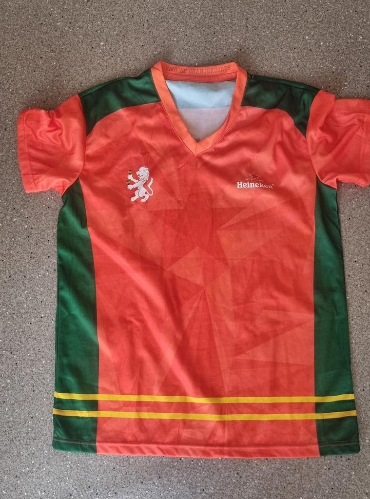 Heineken oranje shirt. Samba 2014, Verzamelen, Biermerken, Verzenden, Kleding, Heineken