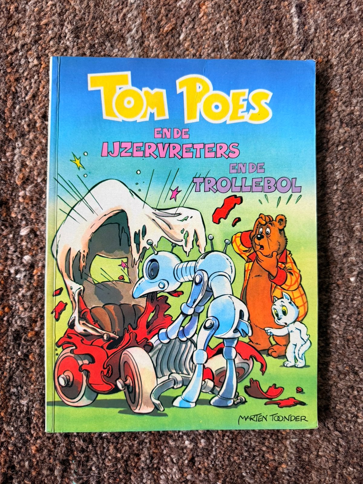 Tom Poes en de IJzervreters, Eén stripboek, Ophalen of Verzenden
