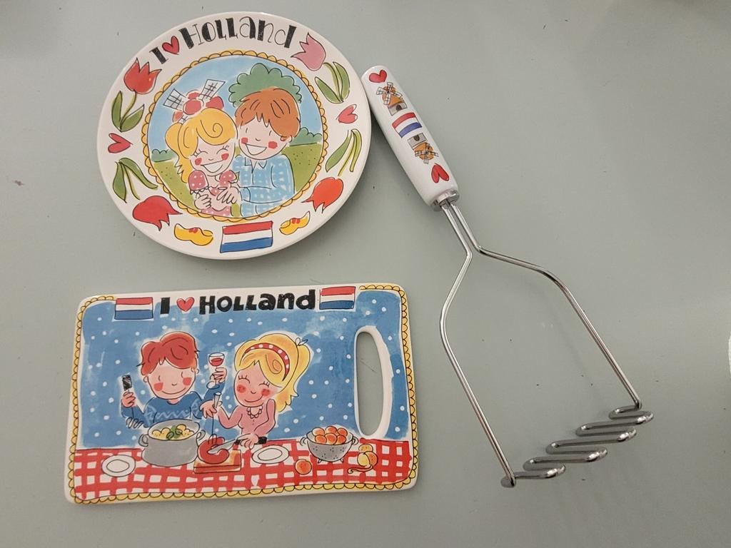Blond Amsterdam I love Holland bord en snijplank, Ophalen of Verzenden