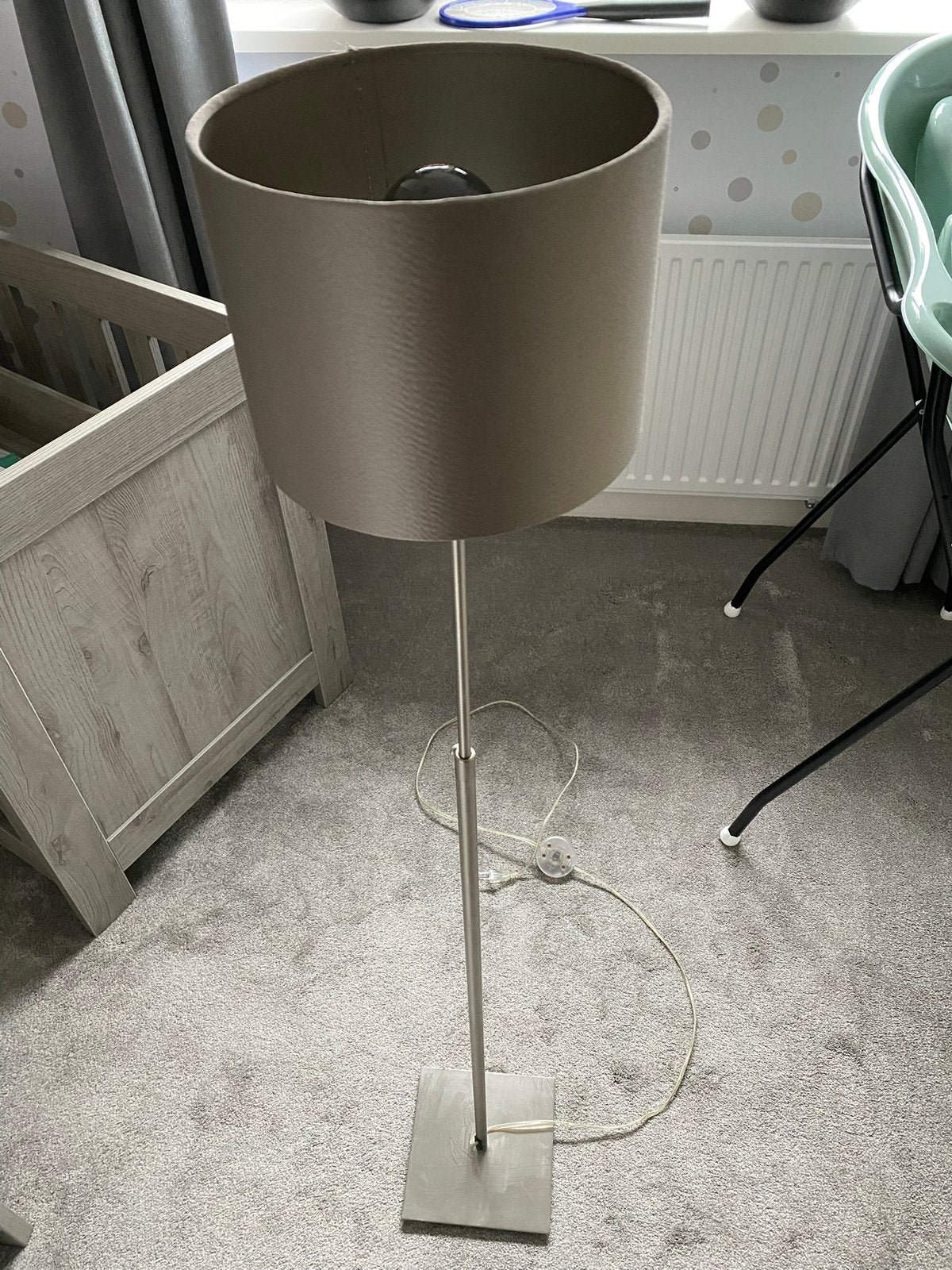 Vloerlamp + kapje, Ophalen, Gebruikt
